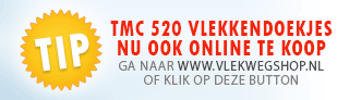 tip: tmc520 vlekkendoekjes nu ook online te koop op www.vlekwegshop.nl